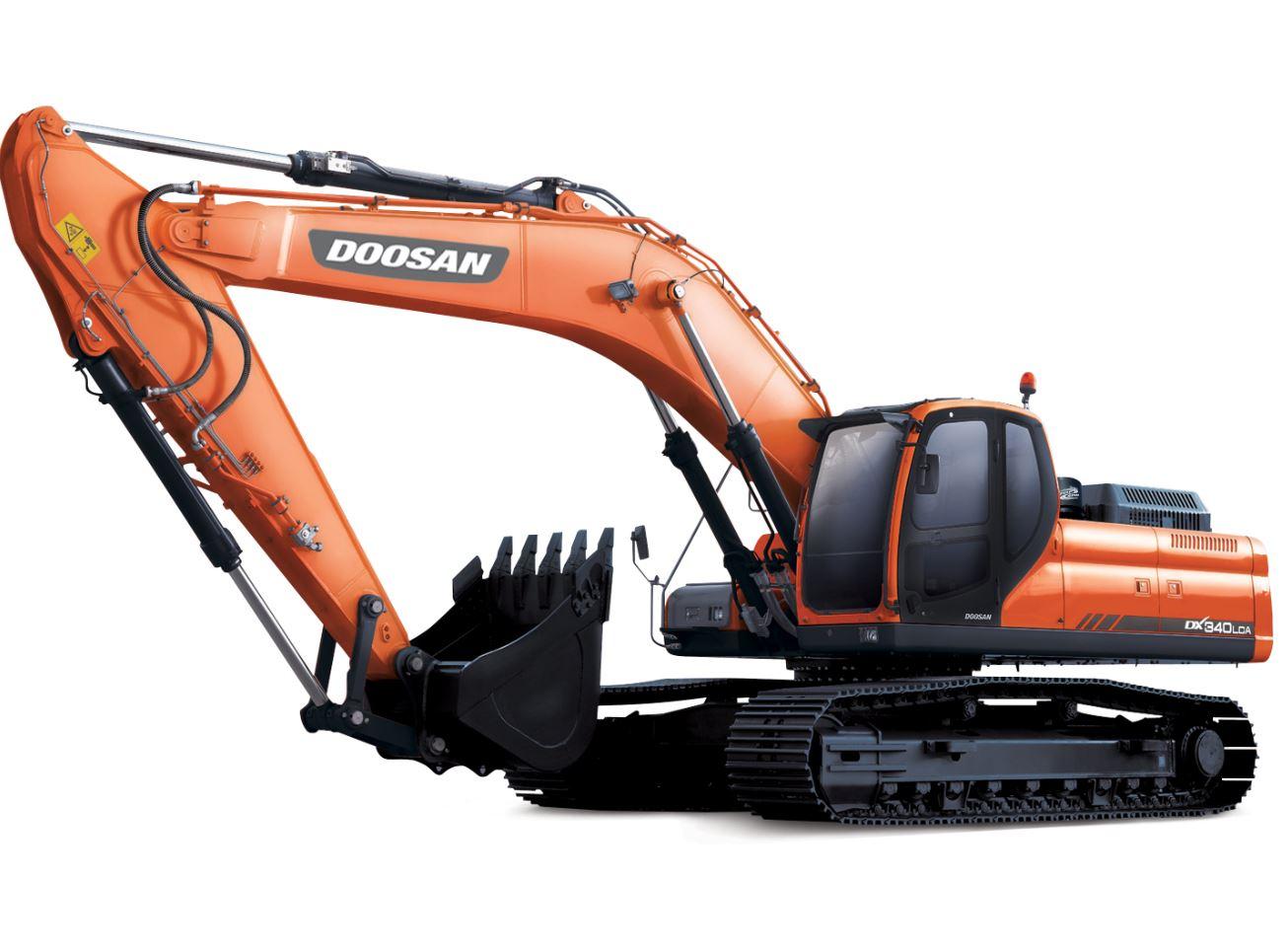 Excavadora S/Orugas DX340LCA DOOSAN